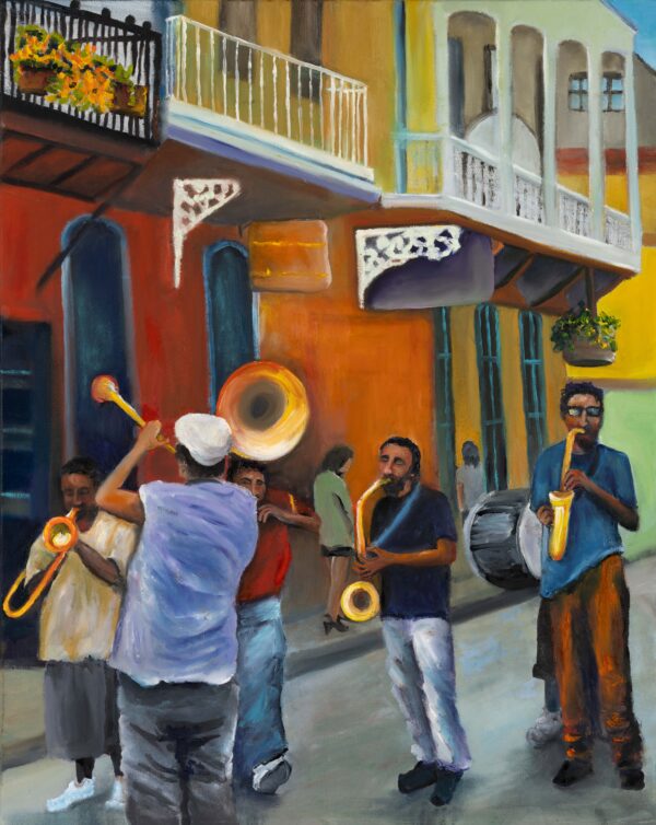 the colors of new orleans print