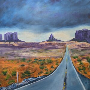 road to monument valley